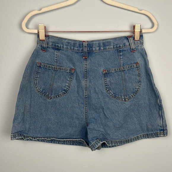 Vintage Jean button front skort 100% cotton by Squeeze Jeans - Picture 7 of 7